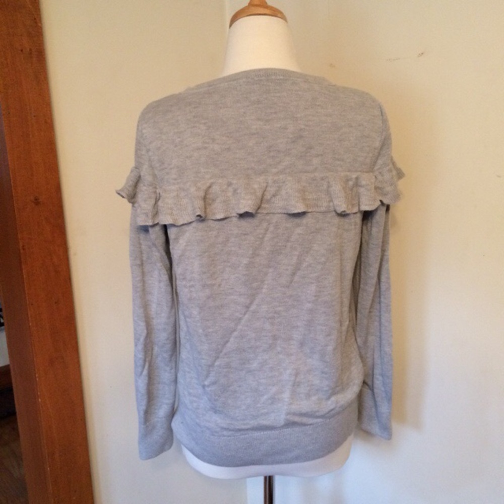Banana Republic ruffle accent sweater